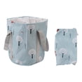 thumbnail image 2 of Collapsible Foot Bath Basin, Portable Foot Soak Tub With Handle PVC Foot  Bucket For Travel Camping Washing, 2 of 8