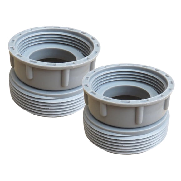 hengtong 2 Pcs Connecteur de Drain d'Évier Réducteur de Drain d'Évier Raccord de Tuyau Universel 45mm à 58mm