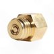 thumbnail image 3 of Adapter for CO2 Gas Converter - TR21-4 Female to TR21-3 Male Thread Copper Fitting for Cube Tank Output Use, 3 of 5
