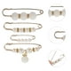 thumbnail image 2 of 10 piezas de imperdibles para ropa, alfileres ajustados para cintura de pantalón, pinzas para suéter, alfiler para chal, broche, alfiler para vestido, 2 of 8