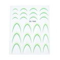 thumbnail image 2 of FSTDelivery Gradient French Line Nail Stickers Kit - Reusable Self-Adhesive Nail Art Decals with Geometric Patterns, DIY Manicure Designs for Women, Easy Apply Salon-Quality, 2 of 7