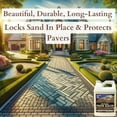 thumbnail image 3 of GET SERIOUS Paver Sealer Super Strong Concrete Paver Sealer and Sand Lock All-in-One. Water Based Wet Look Sealant for Cement, Brick, Natural Stone, Slate, Bluestone, Patio, Driveway. (4 Ounce), 3 of 8