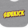 thumbnail image 4 of Inktastic Sidekick for Fathers Day Boys or Girls Baby Bib, 4 of 4