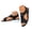 Black, variant on Dakaela Womens Orthopedic Sandals Ladies Recovery Sport Slip on Walking Shoes Comfortable Arch Support Summer Beach Casual Sandal for Plantar Fasciitis Black 6.5