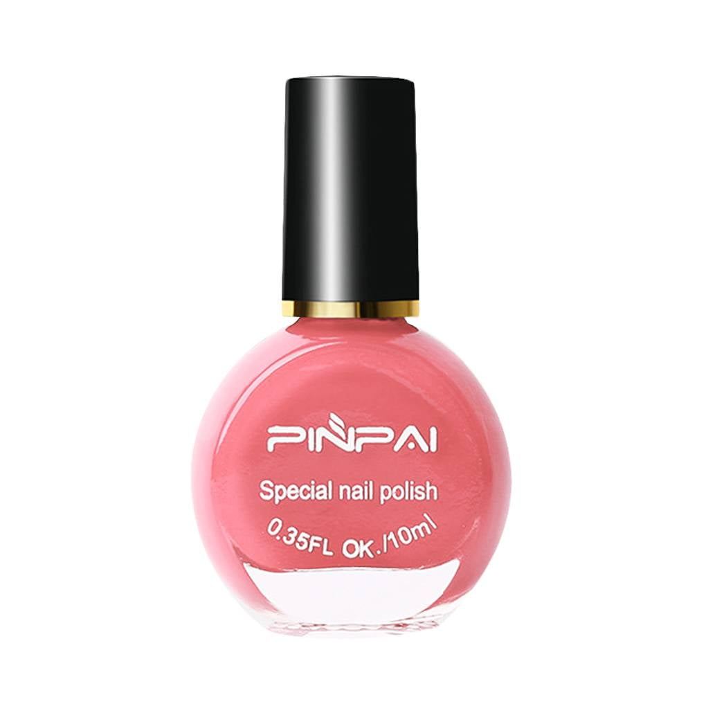 Peel Off Nail Polish Lacquer Art Water Base Waterproof Nail Stamping