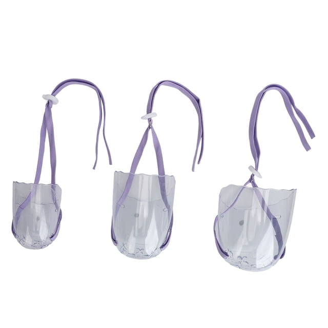Bozal Transpirable Para Gato, Casco De Bozal Para Gato Resistente Al Desgaste De 3 Piezas ABS Fácil De Usar Con Pequeños Orificios Para Bañarse