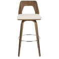 thumbnail image 7 of Trilogy 30" Fixed Height Bar Stool, Bar Chairs, Swivel Bar Stools, Bar Stools Set of 2, 7 of 7