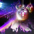 thumbnail image 3 of 12 piezas de bola de espejos Disco Dj danza decoración escenario iluminación hogar, 3 of 5