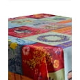 thumbnail image 1 of Fiori Colorati 100% Polyester, Stain Resistant Tablecloth 51 x 59 inch, 1 of 1