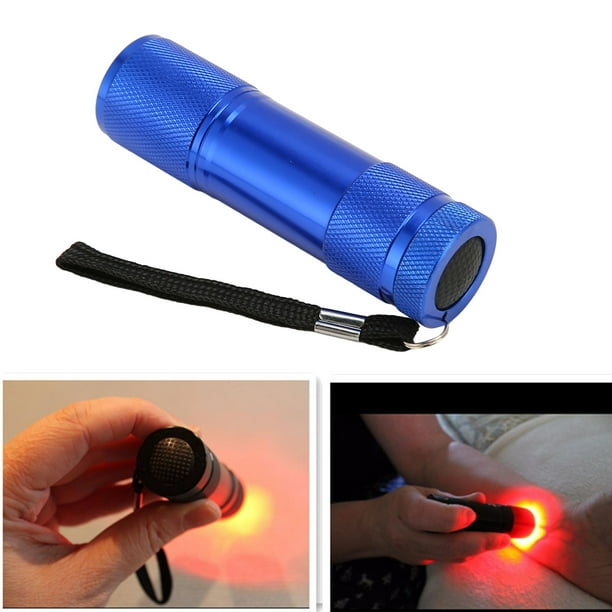 Visor De Venas Infrarrojas, Buscador De Venas Rojo De Aluminio LED Rojo Para Hospital