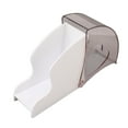 thumbnail image 4 of TKSE Coffee Filter Holder, Coffee Filter Holder Storage Coffee Filter Paper Dispenser Rack with Dustproof Cover for Cafe Office(white), 4 of 7
