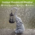 thumbnail image 7 of Goodeco Elephant Statue with Solar Lantern - 11 inch Garden Statues, 7 of 7