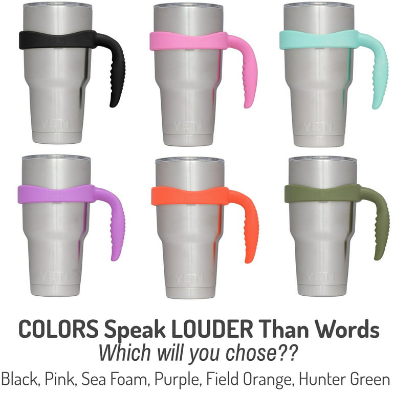 Grab Life Outdoors - Handle For 30 oz Tumbler - Fits Ozark Trail, YETI  Rambler and More - Handle Only (Purple) 