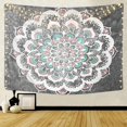 thumbnail image 1 of Tapiz indio con patrón de Mandala grande, decoración colgante de pared, toalla de playa Bohemia, manta fina de poliéster, chal de Yoga, esterilla de viaje, 1 of 4