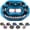 Audacious Invader, variant on Flag Football Mouth Guard with 3D LipFit Design for Kids - Youth Tackle Football Mouthguard (No Boil) Cool Instant Fit Lip Guard Mouthpiece for Braces (Detachable Helmet Strap Included)