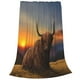 thumbnail image 2 of Balery Yak Manta de Felpa Suave y Acogedora – Cobija de Franela Aterciopelada para Cama, Lavable y Cálida para Sofá, Mascotas, Transpirable-50"x40", 2 of 7