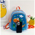 thumbnail image 4 of Funny Cute Dinosaur Backpack For Girls Boys Kindergarten Schoolbag Cartoon Lightweight Backpack, 4 of 5