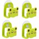 thumbnail image 1 of Juego de 4 soportes de esponja, soporte de pared con ventosa para fregadero de cocina y baño, verde JFHHH pequeña, 1 of 5