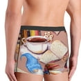 thumbnail image 5 of Kll Gnomes Books Tea Cups Men'S Cotton Boxer Briefs Underwear-Medium, 5 of 9
