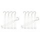 thumbnail image 1 of 10 cadenas colgantes de plástico para cestas colgantes, ganchos giratorios de 360° para macetas (blanco), 1 of 8