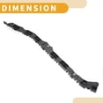 thumbnail image 4 of No.71598TA0A00 Rear Bumper Support Bracket Left Driver Side for Honda Accord 2008-2012 1 Pc, 4 of 6