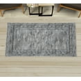 thumbnail image 1 of Modern Decorative Rug, Pastel Dream of Underwater Life Squama Look Shells Scale Check Details Grayscale, Quality Carpet for Bedroom Dorm and Living Room, 6 Sizes, Dimgray, by Ambesonne, 1 of 1