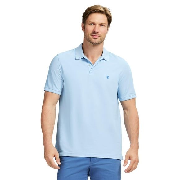 Camisa IZOD Advantage Performance Polo de manga corta azul L