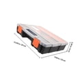thumbnail image 2 of unbranded Caja Organizadora Plástica Con Para Almacenamiento Eficiente De Tornillos Y Piezas Color Surtido, 2 of 6