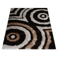 thumbnail image 2 of Rugsotic Carpets Hand Tufted Shag Polyester Eco-Friendly Area Rugs - 10'x13', Rectangle, Beige Brown, Plain Solid Design, High Pile Handmade Anti Skid Rugs for Living Room, Bed Room K00045, 2 of 8