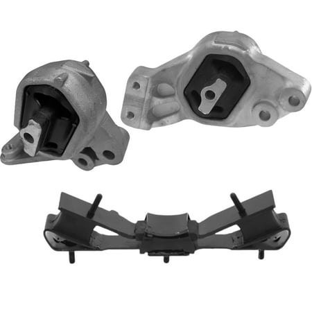 4M Auto Parts Front Left Front Right Engine Mounts & Transmission Mount 3PCS Part Numbers. 3574 3575 3540