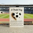 thumbnail image 6 of Football Pocket Hug with Gift Card, Baseball Pocket Hug Token, Christmas Gift for Basketball Lovers Close Ones, Emotional Support Heart-Shaped Presents, 6 of 7
