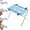 Blue, variant on 2-in-1 Foldable Pet Grooming Bed, Detachable Bathing Hammock with Breathable Mesh, for Small Dogs & Cats Nail Clipping, Ear Cleaning