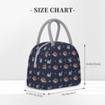 thumbnail image 2 of Easygdp Hedgehog And Snail Bolsa de Almuerzo Insulada Grande, Forro de Aluminio, Diseño Espacioso, a Prueba de Fugas, Ideal para Trabajo, Picnics, Viajes y Actividades al Aire Libre, 2 of 6