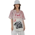 thumbnail image 4 of Every Fart is Love Note Cane Corso Guilty Face Happy Valentine's Hawaiian Shirt Breathable Summer Unisex Merch Italian Mastiff Dog Lover Gifts Idea - 01016, 4 of 6