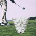 thumbnail image 2 of Cesta de golf portátil del tenedor de la pelota de golf de la cesta de la pelota de golf del metal, contenedor de la pelota para Plata Cola Cesta para transportar pelotas de golf, 2 of 8