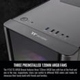 thumbnail image 3 of Thermaltake V150 TG Breeze ARGB Computer Case Black, 3 of 6