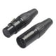 thumbnail image 5 of 2Pcs Black 5 Pins Audio Video RCA Adapter Plug Microphone Audio Connector Baoblaze Enchufe del cable de audio, 5 of 8