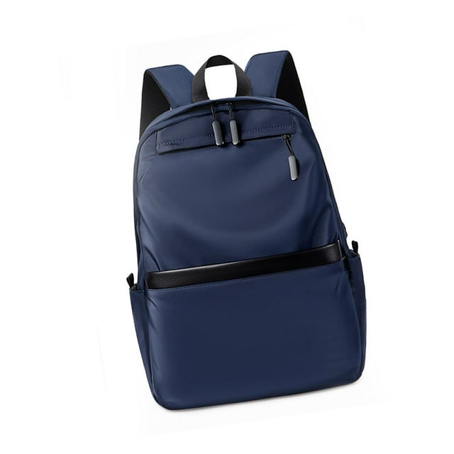 Mochila para hombres bolsas portátiles mochila casual para caminar de mochilas de mochilero Azul oscuro