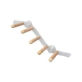 thumbnail image 2 of Guardoinrt Portable Suction Cup Perch Toy Addition To Bird Routine Best For Cockatiels During Travel Parrot Stand Cars Budgies Style B, 2 of 6