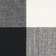thumbnail image 4 of Decoración Blanco y Negro Búfalo Checkers Plaids Lino Throw Pillow Cover Cojín Xemadio SNFLD104, 4 of 7