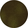 thumbnail image 1 of Ahgly Company Indoor Round Patterned Dark Bronze Brown Area Rugs, 5' Round, 1 of 6