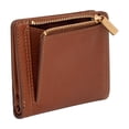thumbnail image 4 of Cartera Fossil Logan de piel con bloqueo RFID para mujer, color marrón, 4 of 6