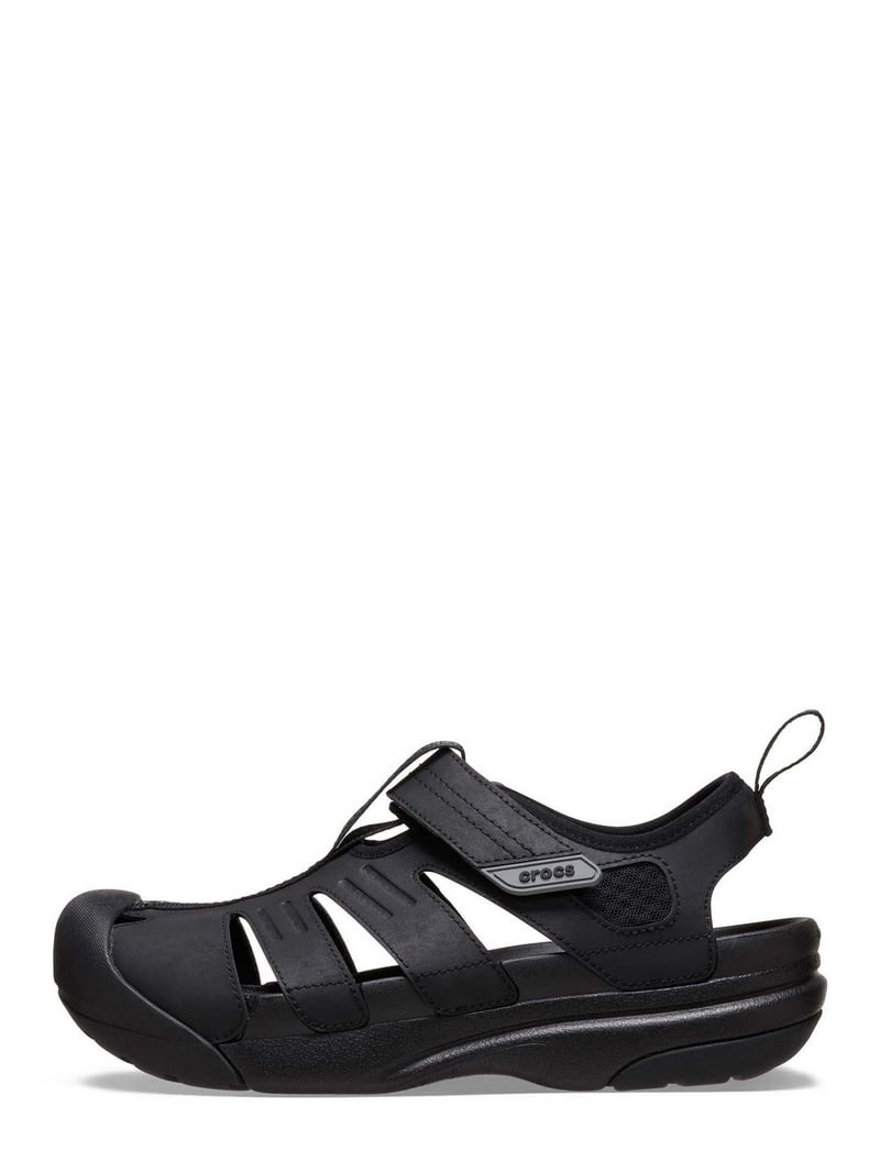 Crocs Yukon Fisherman Sandals Mens Size 12 Black LiteRide Fishing Hiking Sporty Crocs Men main image 3
