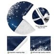 thumbnail image 2 of Falda de árbol de Navidad ATTX copos de nieve azules 120 cm, 2 of 6