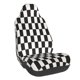 thumbnail image 1 of Fotbe Black and White Checkerboard Funda para Asiento de Auto con Estampado – Impermeable y Antisudor – Ajuste Universal, Lavable a Máquina, Antideslizante (1 Pieza), 1 of 5