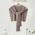 thumbnail image 1 of Women's Shawl Wrap Poncho Cape Open Front Cardigan Scarf Pashmina Shawls For Fall Winter, 1 of 6