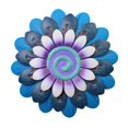 thumbnail image 2 of Metal Decor Decorative Outdoor Ornament for Backyard Yard Garden Blue, 2 of 7