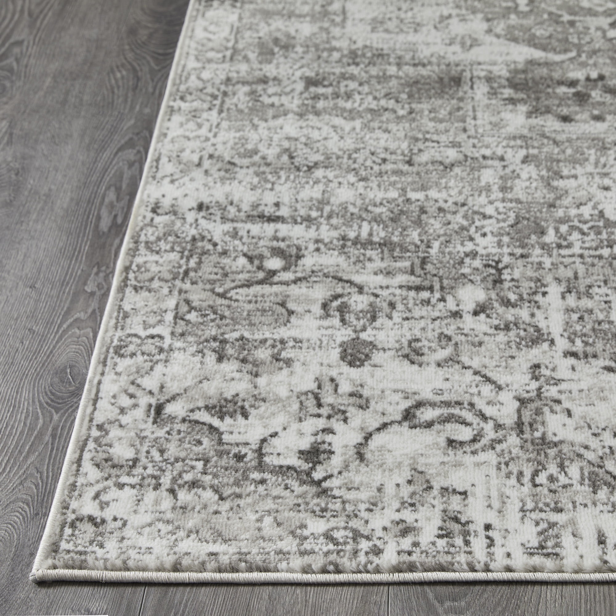 Loomaknoti Rhane Alemern 9' x 12' Gray Oriental Indoor Area Rug