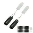 thumbnail image 3 of Beer Draft Tap Brush, Easy Removal Beer Faucet Cover Kit Stainless Steel Silicone Wide Compatible Convenient Practical  For Bar For Home, 3 of 8