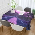 thumbnail image 2 of Yayeee Tablecloths 54" x 54" Rectangle Wrinkle Resistant Party Table Cover, Pink Road, 2 of 8
